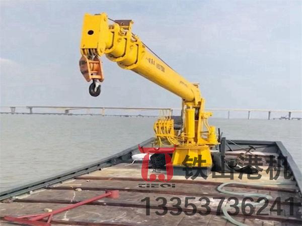 福建廈門(mén)船用起重機廠(chǎng)家 工程船起重機抗傾覆加固穩定性高